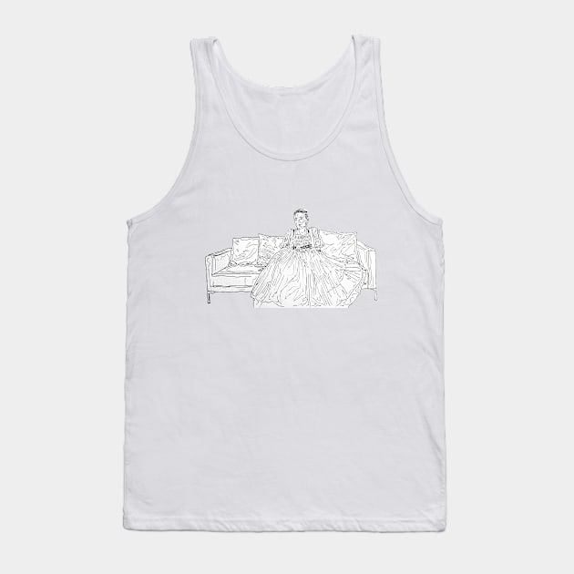 Villanelle -sketch Tank Top by CriSan